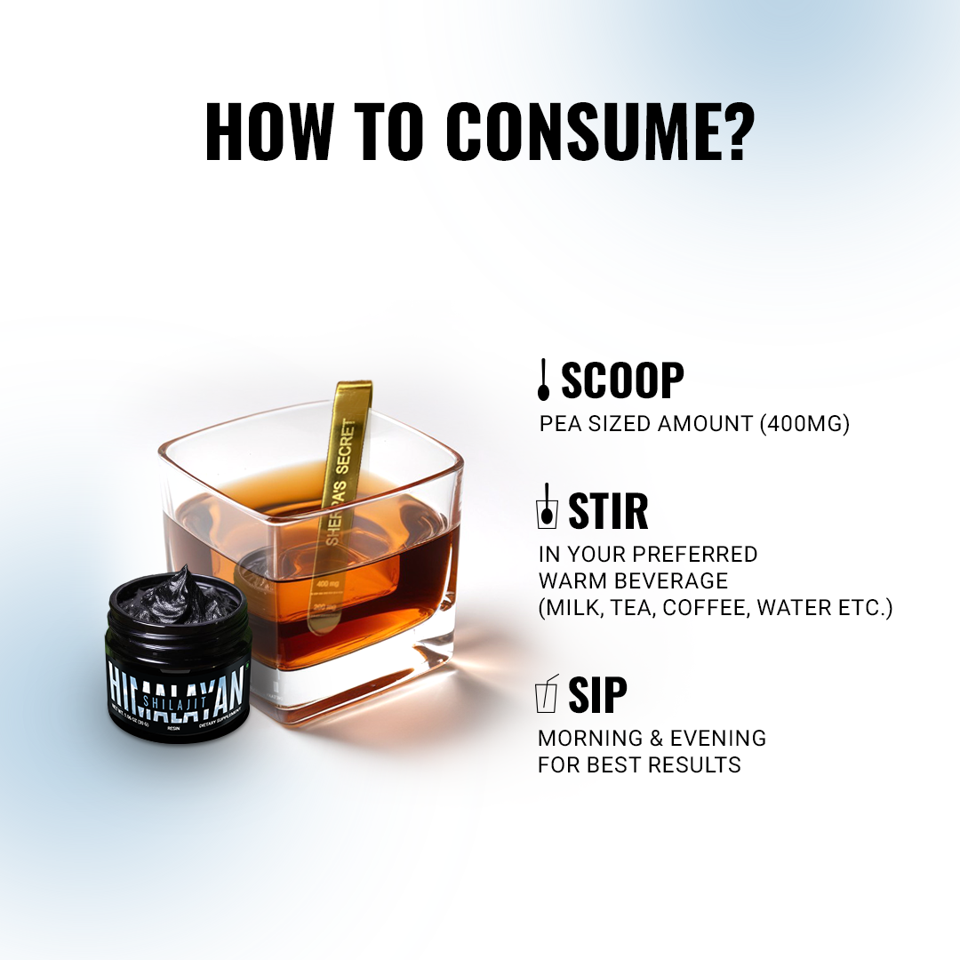 Himalyan Shilajit Resin - Earth's Ultimate Adaptogen | Energy, Stamina & Blood Flow, Naturally