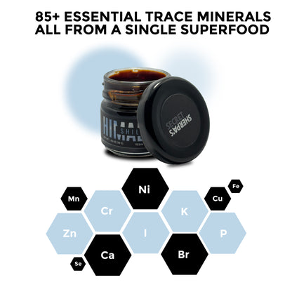 Himalyan Shilajit Resin - Earth's Ultimate Adaptogen  | Energy, Stamina & Blood Flow, Naturally